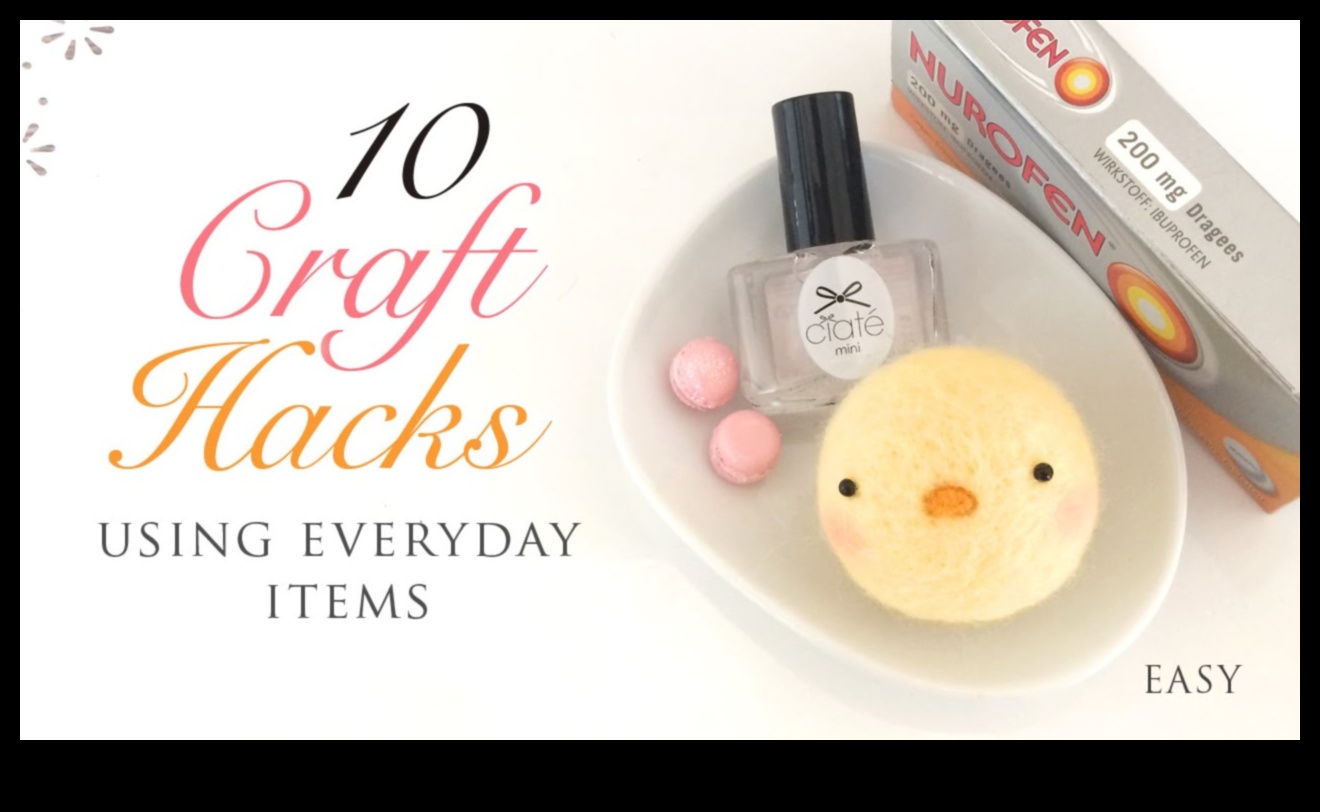 10 DIY χειροτεχνίες για αρχάριους 5 DIY Crafting Hacks: Τεχνικές εξοικονόμησης χρόνου για πολυάσχολους δημιουργικούς