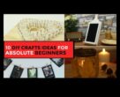 10 DIY χειροτεχνίες για αρχάριους