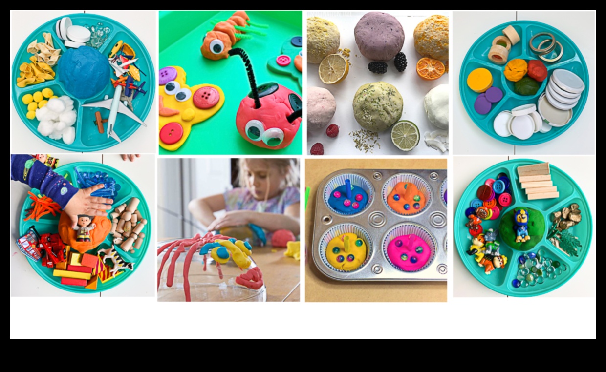 Sensory Playdough Play: Creative Kids' DIY for Touch and Texture