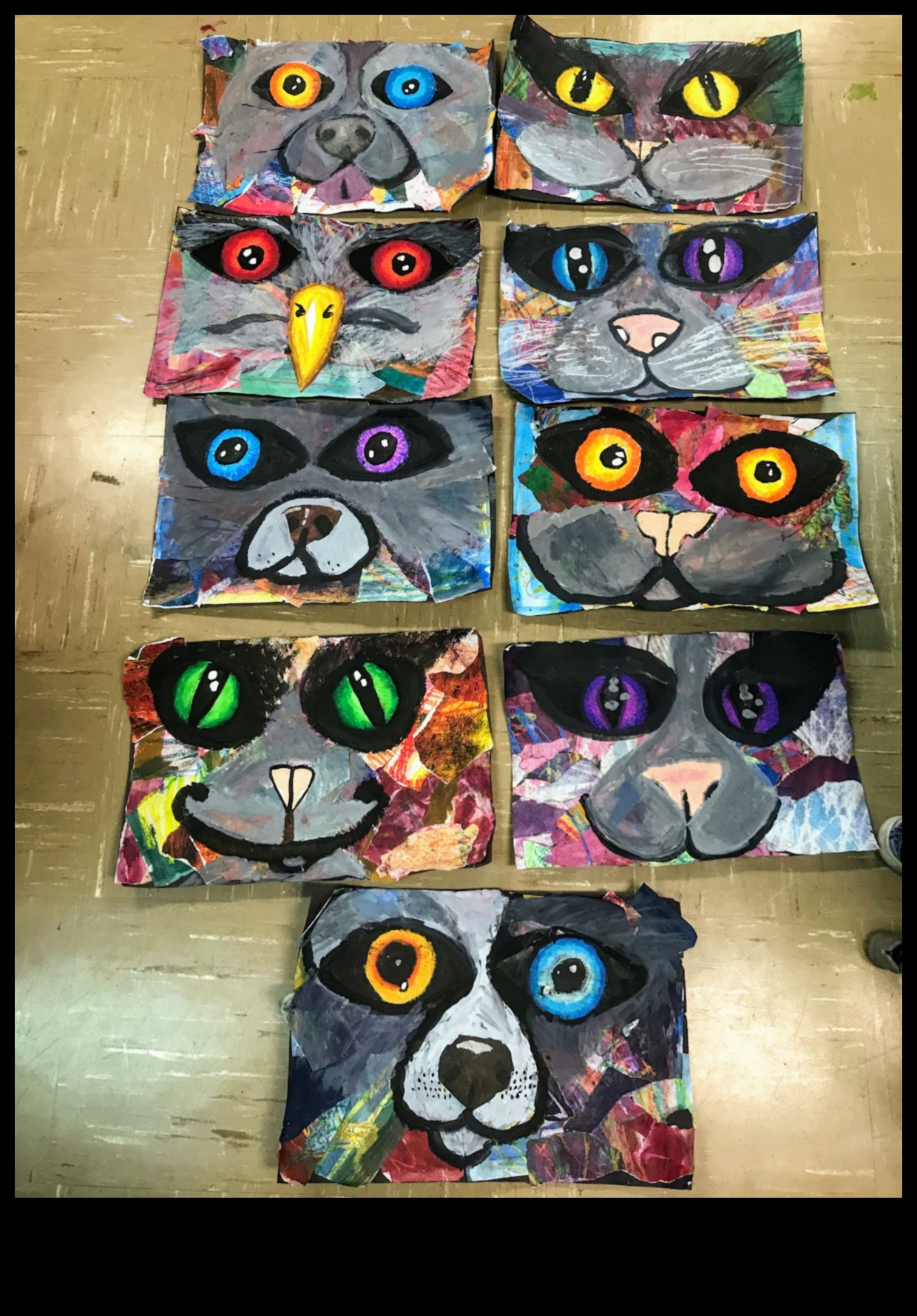 Crafty Kids' Collage Animals: Crafting Imaginative Creatures