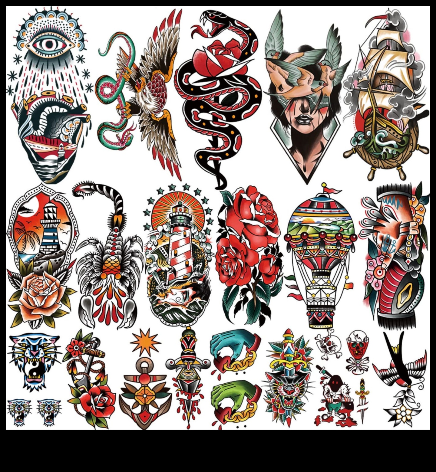 Vintage Mastery Μια διαχρονική ματιά σε κλασικά παραδοσιακά στυλ τατουάζ 5 Vintage Mastery: The Artful World of Classic Traditional Tattoo Styles