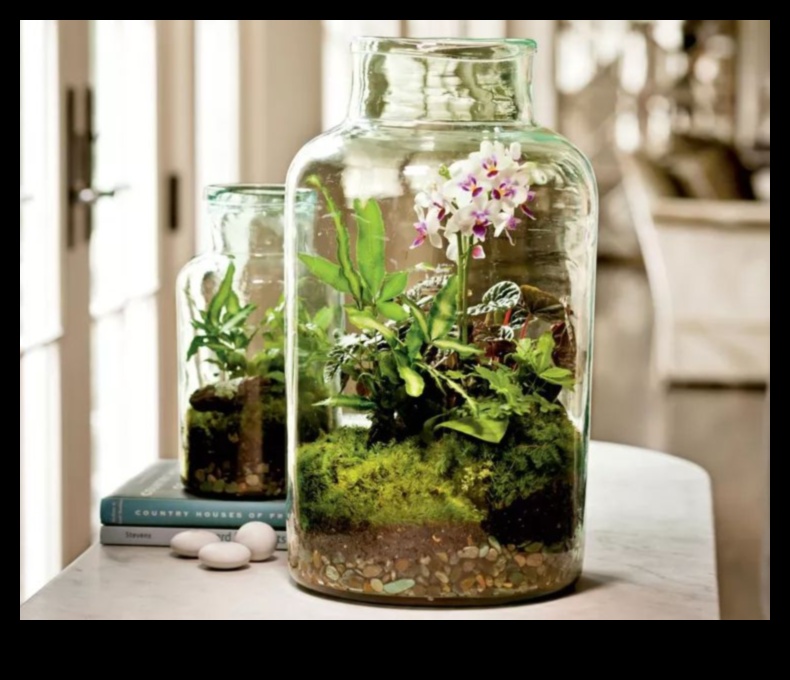 Terrariums Ένα σπίτι για τα φυτά σας 3 Χειροτεχνία με φυτά: DIY Terrarium και Βοτανικές Δημιουργίες