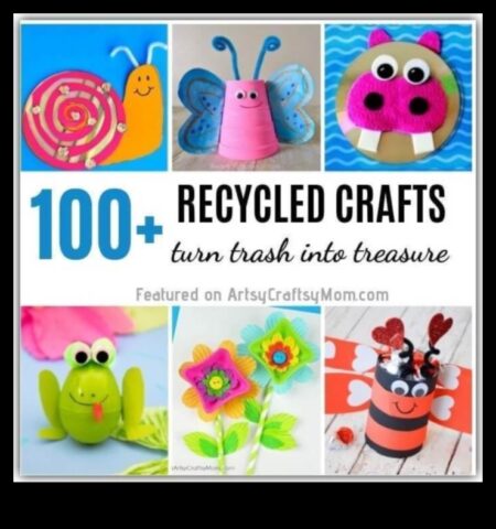 Ανακυκλωμένες χειροτεχνίες που μετατρέπουν τα σκουπίδια σε θησαυρό