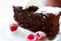 Classic Caprese Flourless Chocolate Almond Torte