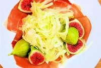 Mediterranean Fig Fennel Prosciutto Salad