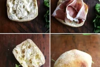 Prosciutto and Arugula Ciabatta
