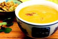 Velvety Thai Pumpkin Soup with Candied Pepitas