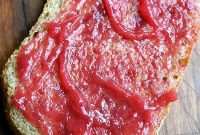 Jammy Rhubarb Ripple Ice Cream