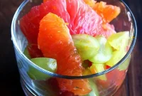 Bright Citrus and Green Grape Compote