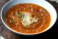 Tuscan Roasted Tomato Bread Soup