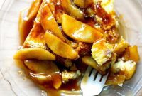 Rich Brioche Bread Pudding with Caramel Sauce