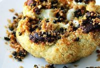 Showstopping Whole Roasted Cauliflower with Nutty Brown Butter Crumbs and Crispy Capers