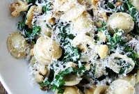 Nutty Brown Butter Pasta with Swiss Chard and Walnuts