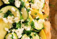 Fourth of July Summer Squash Tart