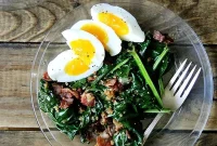 Alice Waters’ Signature Warm Spinach Salad