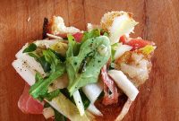 Gourmet Prosciutto, Endive and Manchego Salad with Tarragon-Shallot Vinaigrette