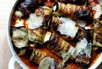 Easy Stuffed Eggplant Rolls
