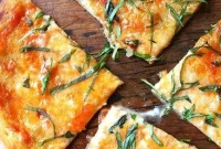 Classic Margherita Pizza with Marcella Hazan’s Signature Tomato Sauce and House-Made Ricotta