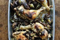 Sheet Pan Balsamic Chicken and Roasted Brussels Sprouts