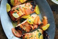 Narenciye Soslu Limonlu Ballı Izgara Alabalık