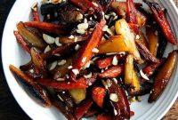 Golden Honey-Glazed Carrots with Toasted Almonds