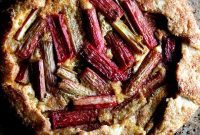 Rustic Rhubarb Frangipane Galette