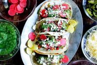 Grilled Garden Tacos with Zesty Tomatillo Verde