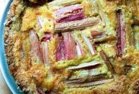 Creamy Rhubarb Dream Cake