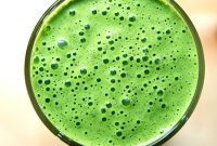 Wholesome Green Smoothie with Spinach, Almond Butter, and Dates