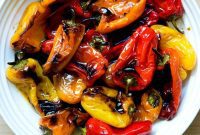 Effortless Balsamic Roasted Mini Peppers