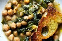 Hearty Greens and Garbanzo Soup