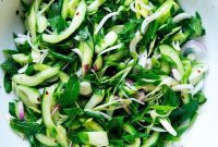 Refreshing Cucumber Mint Salad