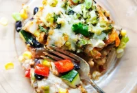 Southwestern Veggie Tortilla Stack
