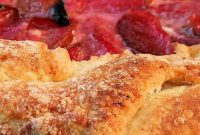 Rustic Pluot Frangipane Galette