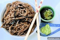 Grilled Korean Steak with Cool Soba Noodles