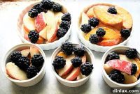 Rustic Nectarine and Blackberry Crostata