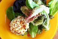 Alice Waters’ Signature Baked Goat Cheese Salad