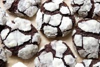 Decadent Double Chocolate Crinkle Cookies