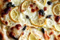 Zesty Lemon, Smoked Mozzarella & Fresh Basil Pizza