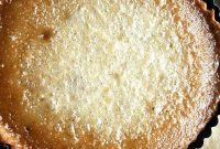 Luscious Maple Custard Tart