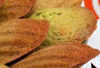 Matcha Madeleines and Birchrun Hills Farm Blue Cheese