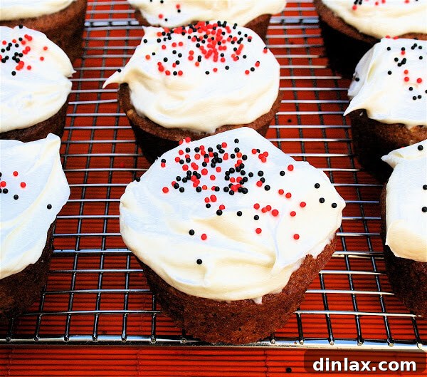 Pumpkin Cupcakes Ready to Serve