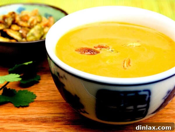 Thai pumpkin soup