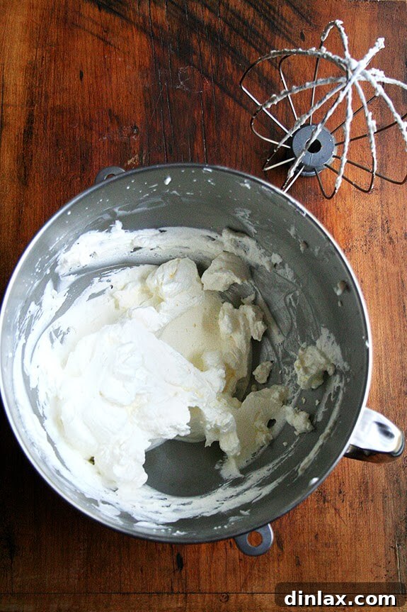 Uplifting Delight 5 Folding Whipped Cream into Tiramisu Mixture