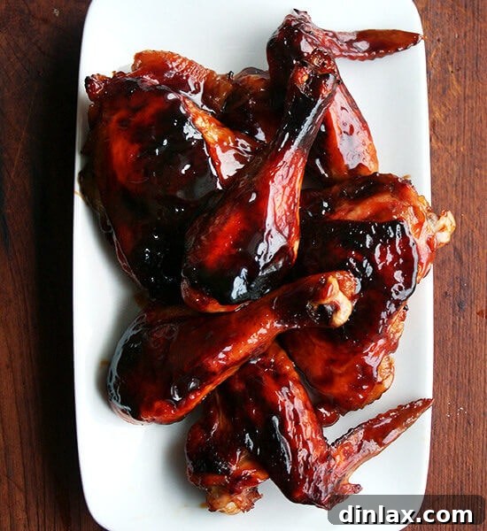 The five-ingredient sauce couldn't be simpler to assemble: chicken stock, soy sauce, sugar, mirin and sake simmer together for 20 minutes or until the sauce has been reduced to a syrupy consistency. This chicken teriyaki sauce relies on that unsubtle salty-sweet dynamic, but it is incredibly tasty and versatile, too. // alexandracooks.com