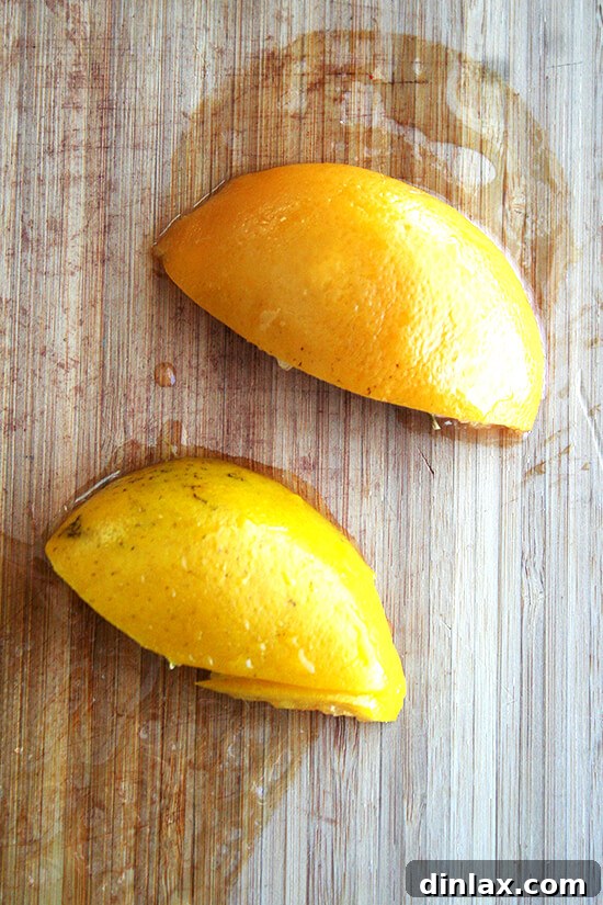 Preserved Lemon Inspiration Pizza Orzo and Beyond 3 Comparison of Jerusalem vs Bon Appetit preserved lemons, showing vibrant color difference