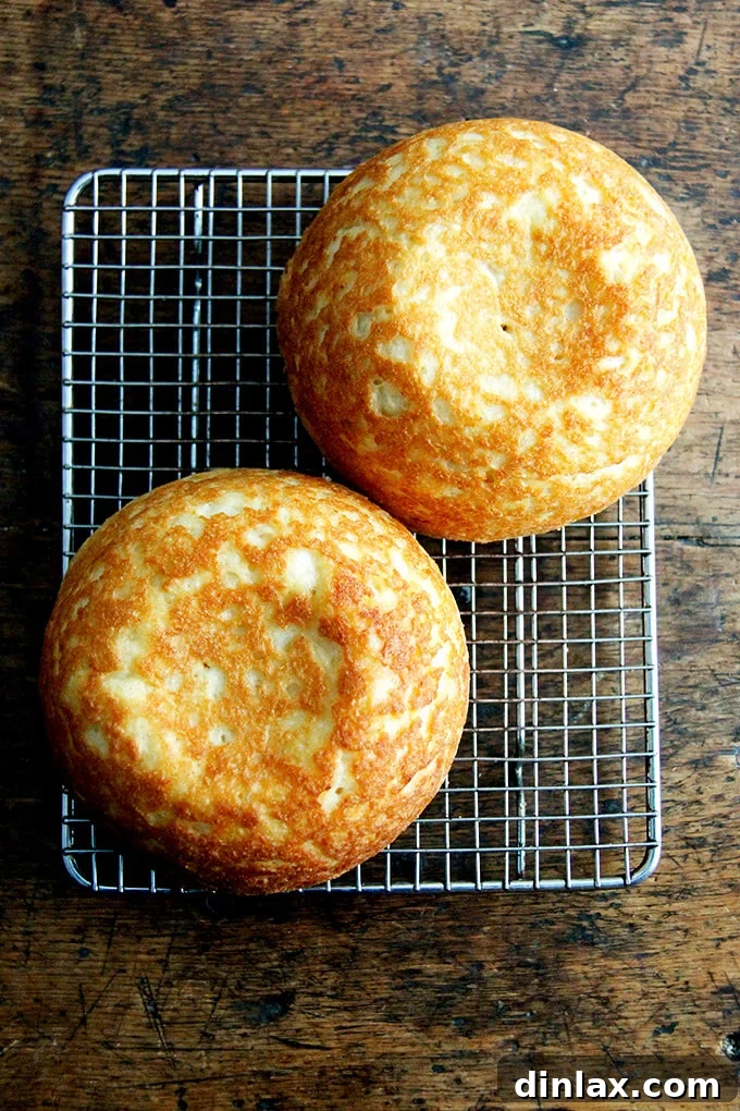 Hearty Gluten-Free Country Loaf 2 2 loaves of freshly baked gluten-free peasant bread.