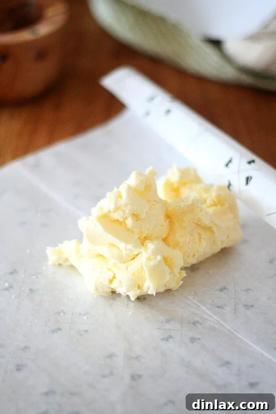 Homemade Cultured Butter, a rich, tangy dairy delight