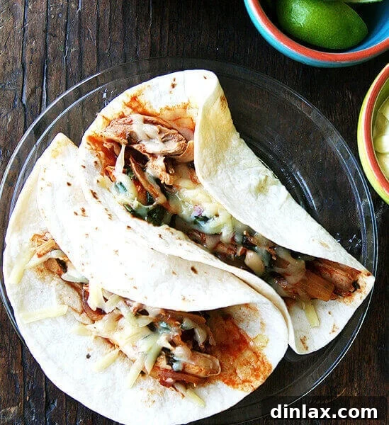 chicken tinga tacos