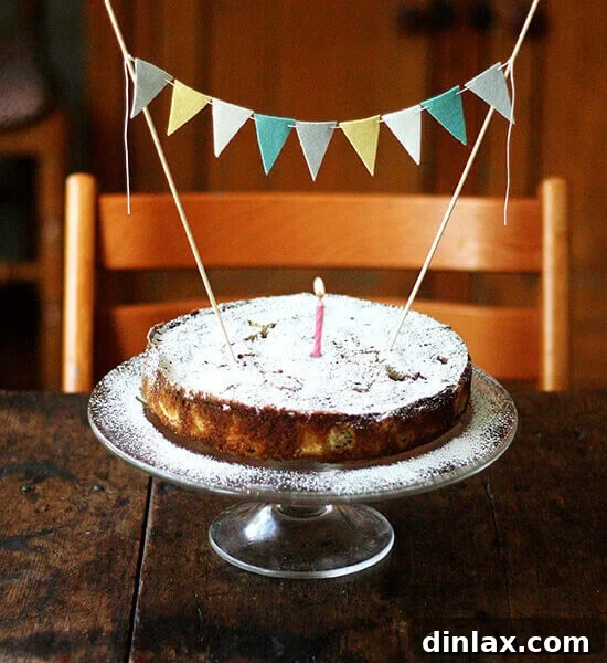 Rhubarb Cornmeal Cake, a perfect spring dessert